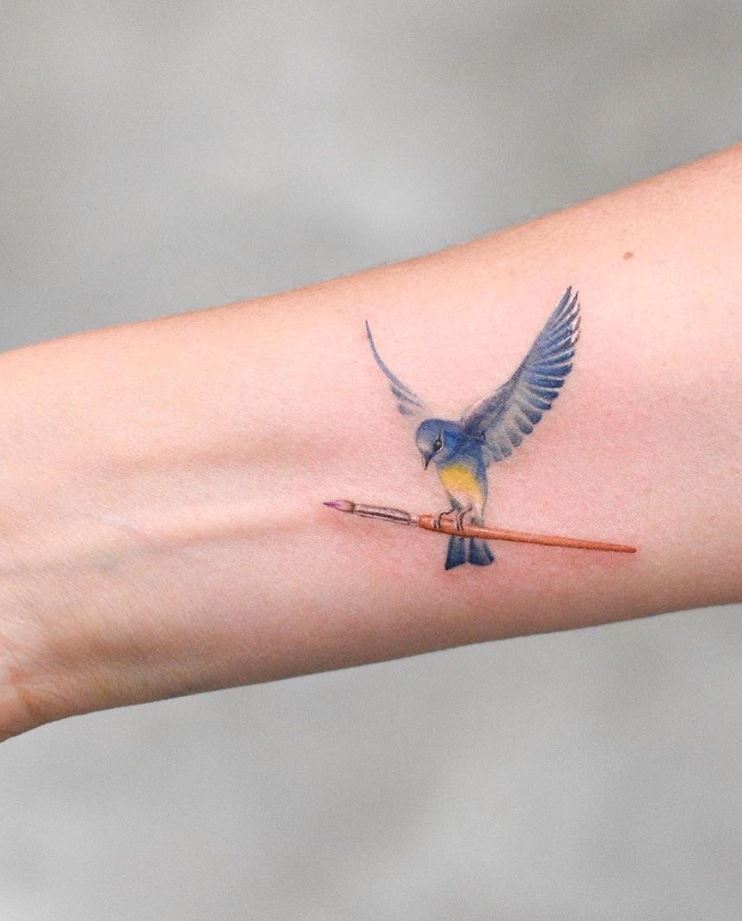Small Bird Tattoo | Tat2o