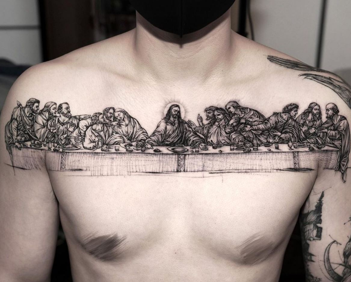 What Does Last Supper Tattoo Mean  Represent Symbolism